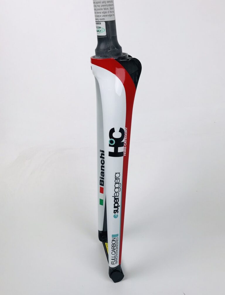 Bianchi Oltre XR voorvork carbon rood