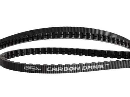 Gates CDX riem carbon T125 zwart