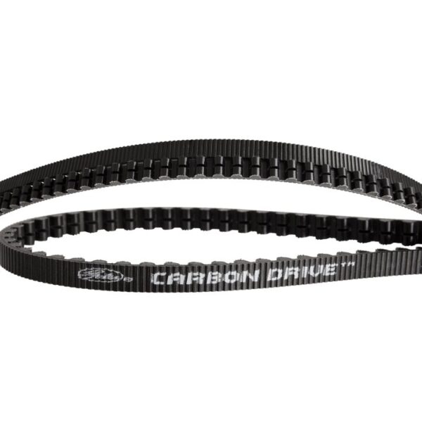 Gates CDX riem carbon T125 zwart